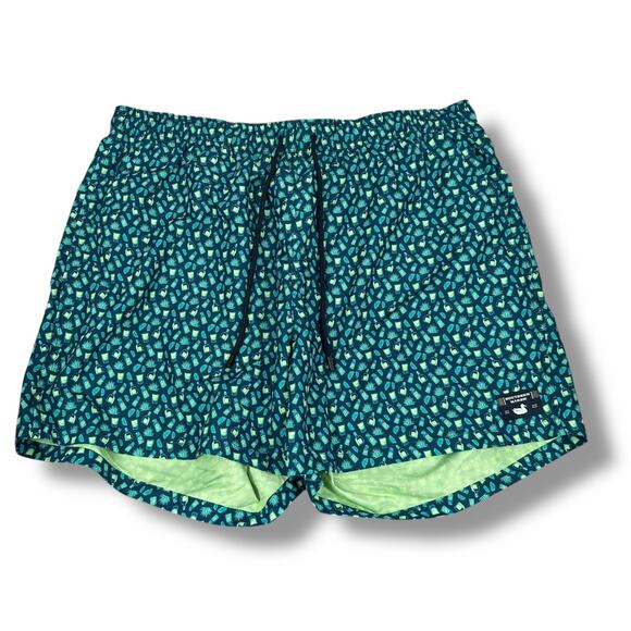 Southern Marsh Swim Trunks Shorts Men’s 3X Blue Green Tequila Salt Lime Cocktail - Picture 1 of 8